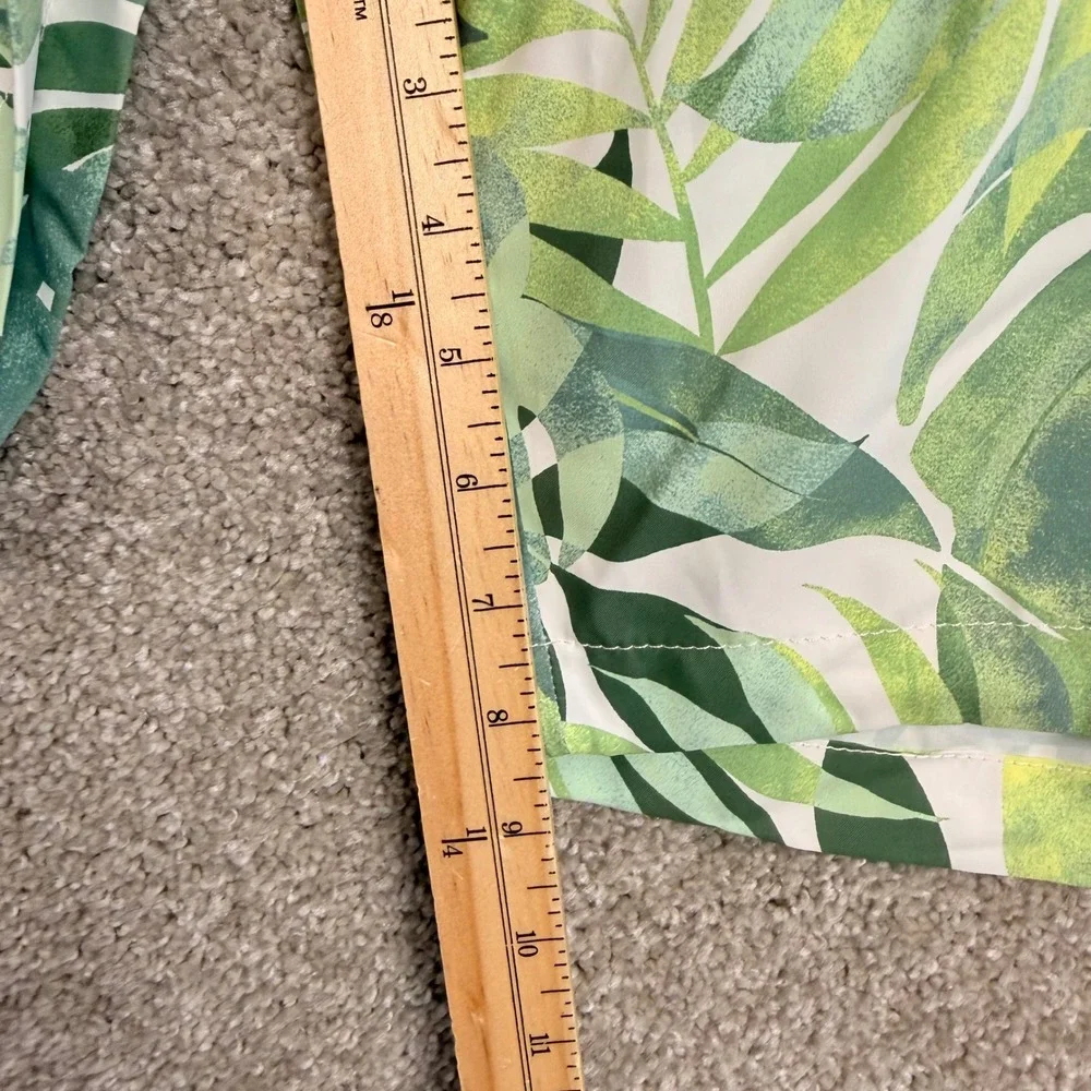 Tommy Bahama Baja Palma Fresca Monstera Mens 5XLB Swim Trunks Green BT924856 NEW